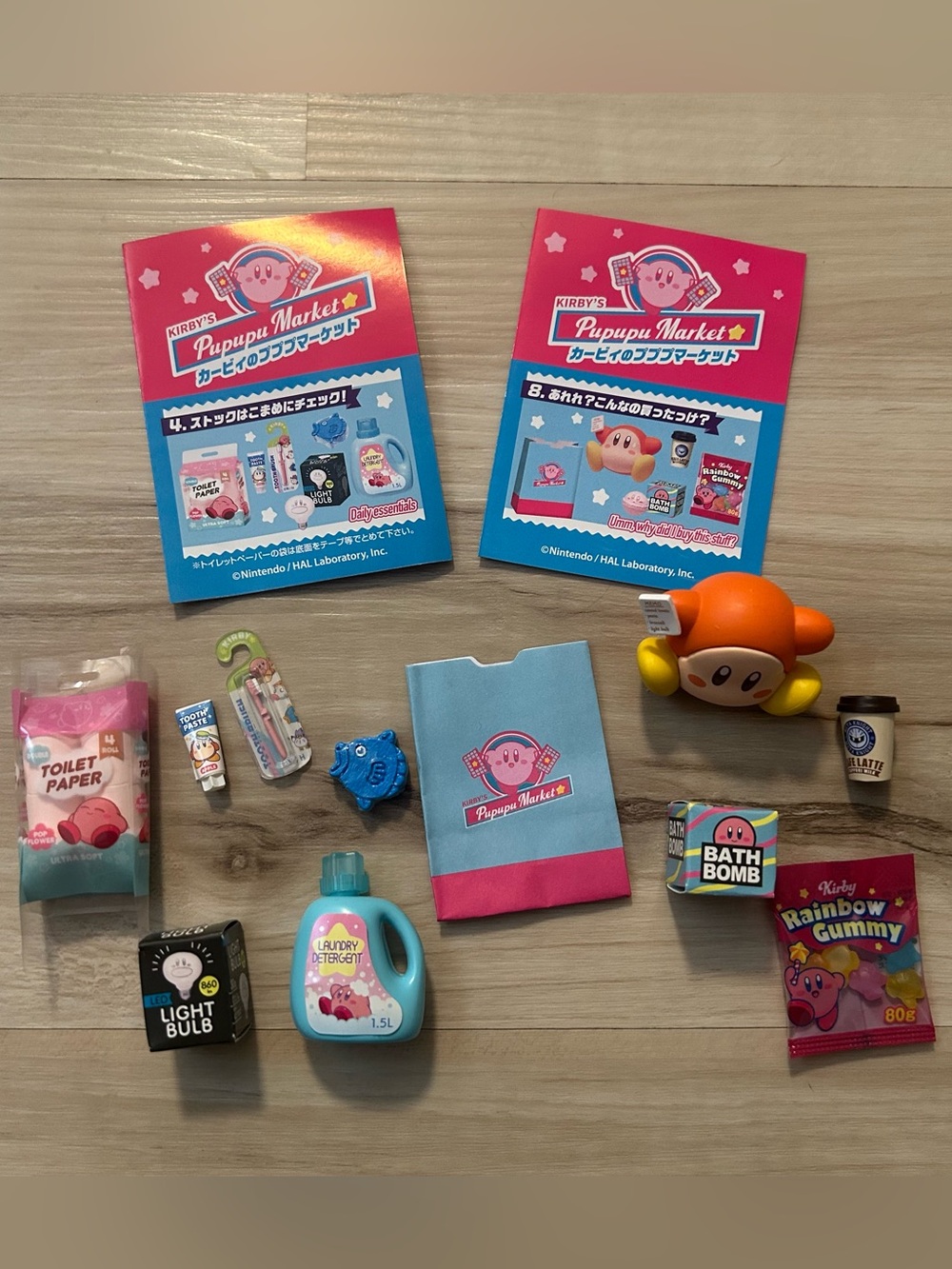 Kirby’s Pupupu Market RE-MENT Blind Box 4 And 8
